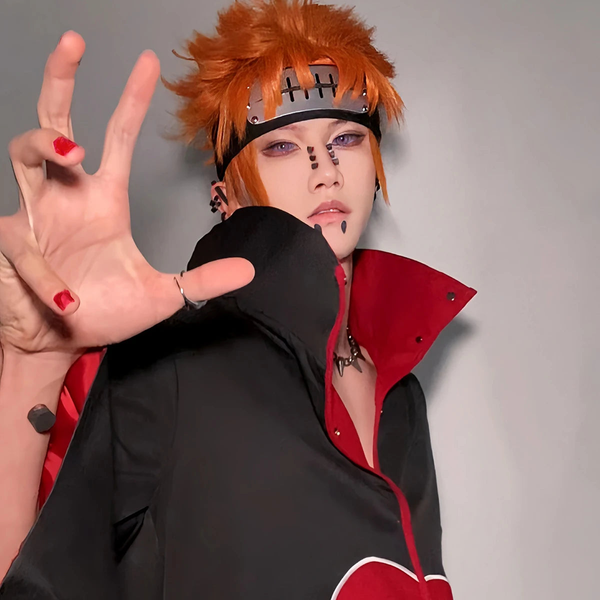 HOLOUN Uchiha Itachi Sasuke Anime Cosplay Costume Embroidery Hawk Team Cloak Pain Konan Sasori Halloween Christmas S-2XL