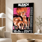 Anime BLEACH Poster 	 Poster Wall Sticker Waterproof Self Adhesive HD Art Bedroom Bar Decor