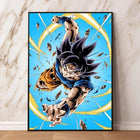 Anime Dragon Ball Canvas Painting Print Picture Goku Vegeta Hd Poster Children's Bedroom Decoration Wall Art Home Prints Gifts