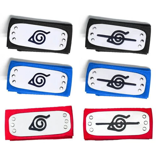 Bandai Naruto Sasuke Headband rebel ninja Konoha protective forehead Kakashi bandana cosplay anime Costume Accessories gift toy