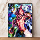 Anime Dragon Ball Canvas Painting Print Picture Goku Vegeta Hd Poster Children's Bedroom Decoration Wall Art Home Prints Gifts