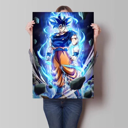 Anime Dragon Ball Canvas Painting Print Picture Goku Vegeta Hd Poster Children's Bedroom Decoration Wall Art Home Prints Gifts