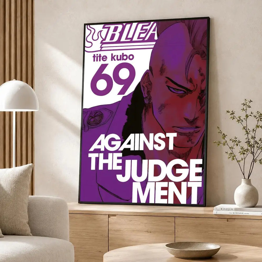 Anime BLEACH Poster 	 Poster Wall Sticker Waterproof Self Adhesive HD Art Bedroom Bar Decor