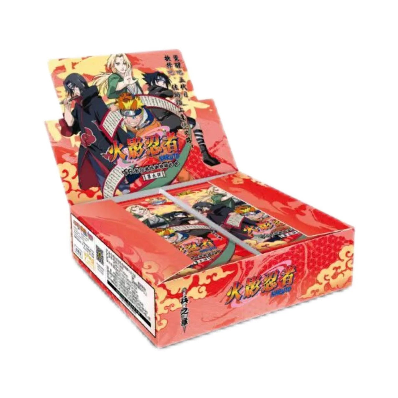 KAYOU Original Naruto Cards Uzumaki Sasuke Ninja Game Collection Rare Cards Box Flash Card KaYou Naruto Box Toys Gift