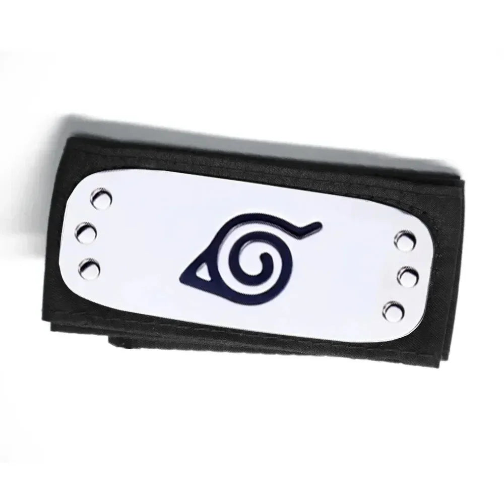 Bandai Naruto Sasuke Headband rebel ninja Konoha protective forehead Kakashi bandana cosplay anime Costume Accessories gift toy