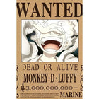 One Piece Wanted Poster Canvas Painting Print Picture Wall Art Bounty Anime Wall Bedroom Mural Luffy Zoro  Living Home Decor