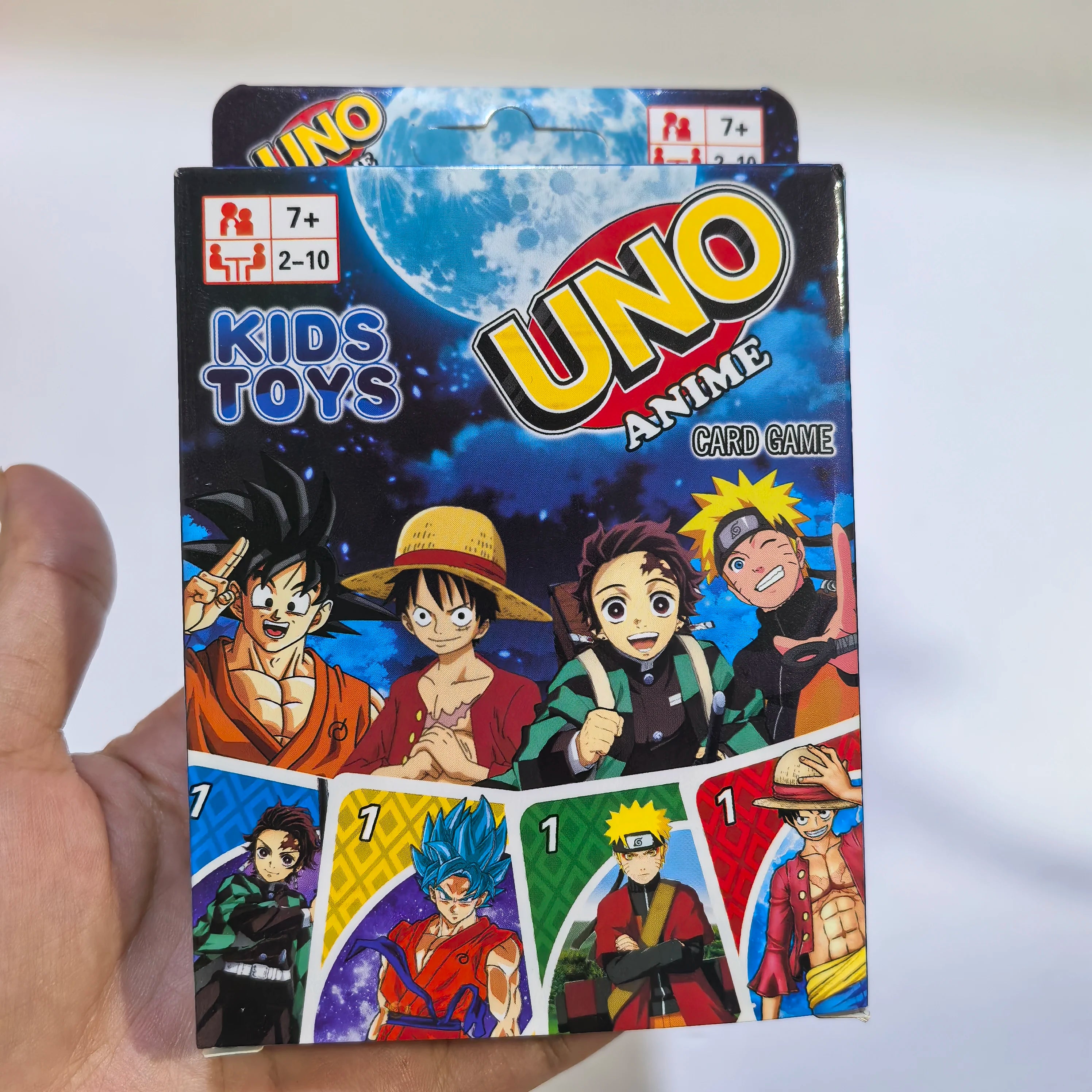 U-N-O Games One Piece Sword & Shield Card Game Family Funny Entertainment Board Game Poker Cards Game Gift Box