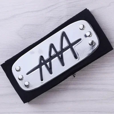 Bandai Naruto Sasuke Headband rebel ninja Konoha protective forehead Kakashi bandana cosplay anime Costume Accessories gift toy