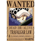One Piece Wanted Poster Canvas Painting Print Picture Wall Art Bounty Anime Wall Bedroom Mural Luffy Zoro  Living Home Decor