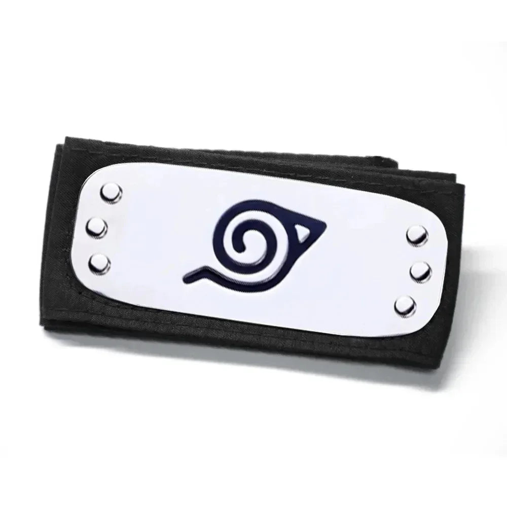 Bandai Naruto Sasuke Headband rebel ninja Konoha protective forehead Kakashi bandana cosplay anime Costume Accessories gift toy