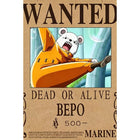 One Piece Wanted Poster Canvas Painting Print Picture Wall Art Bounty Anime Wall Bedroom Mural Luffy Zoro  Living Home Decor
