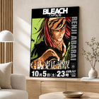 Anime BLEACH Poster 	 Poster Wall Sticker Waterproof Self Adhesive HD Art Bedroom Bar Decor