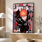 Anime BLEACH Poster 	 Poster Wall Sticker Waterproof Self Adhesive HD Art Bedroom Bar Decor
