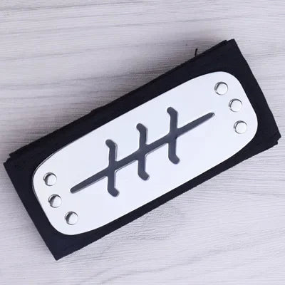 Bandai Naruto Sasuke Headband rebel ninja Konoha protective forehead Kakashi bandana cosplay anime Costume Accessories gift toy