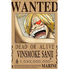 One Piece Wanted Poster Canvas Painting Print Picture Wall Art Bounty Anime Wall Bedroom Mural Luffy Zoro  Living Home Decor