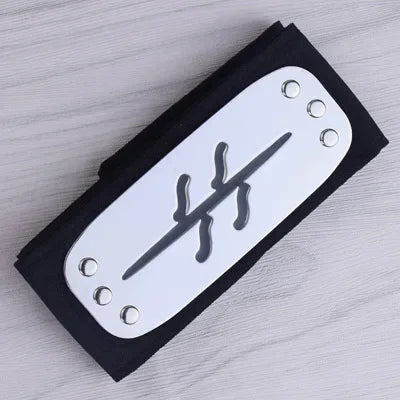 Bandai Naruto Sasuke Headband rebel ninja Konoha protective forehead Kakashi bandana cosplay anime Costume Accessories gift toy