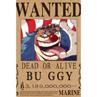 One Piece Wanted Poster Canvas Painting Print Picture Wall Art Bounty Anime Wall Bedroom Mural Luffy Zoro  Living Home Decor